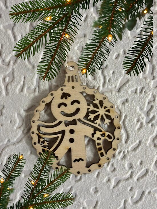 Ziemassvētku dekors "Piparkūku vīriņš"